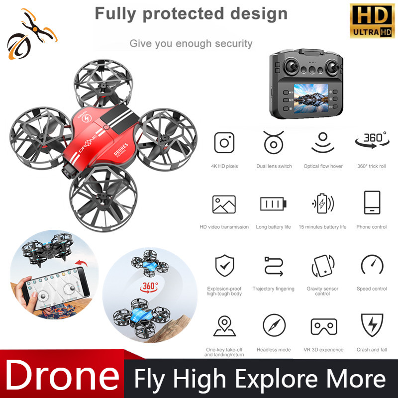 Drone Camera Wide Angle - YENI Mini Drone 812PRO meslek HD