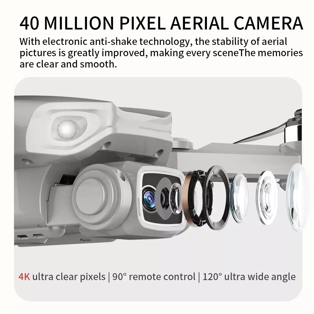 L900 Pro GPS Drone 4K profesyo - Drone Camera Lens incelemesi ve fiyatı