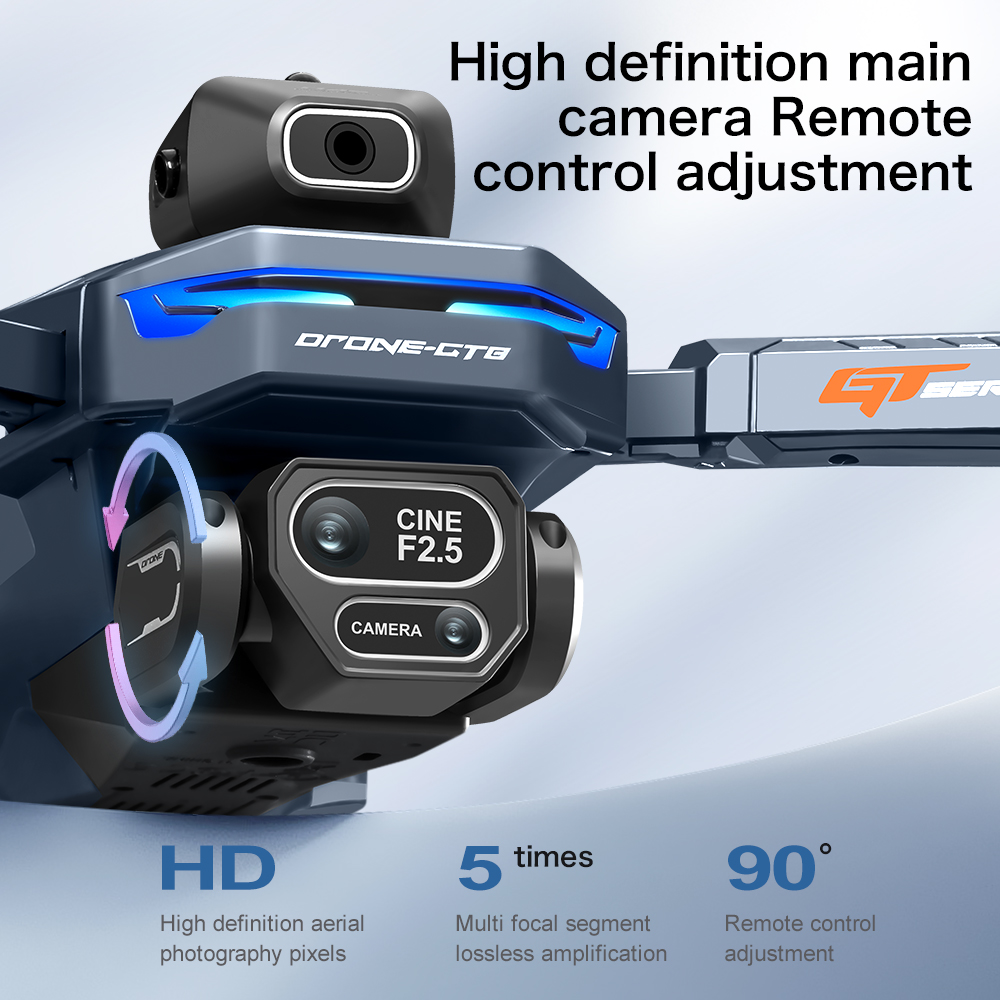 YENİ GT8 HD RC Drone 4K Profes - Drone Camera Night Vision incelemesi ve fiyatı