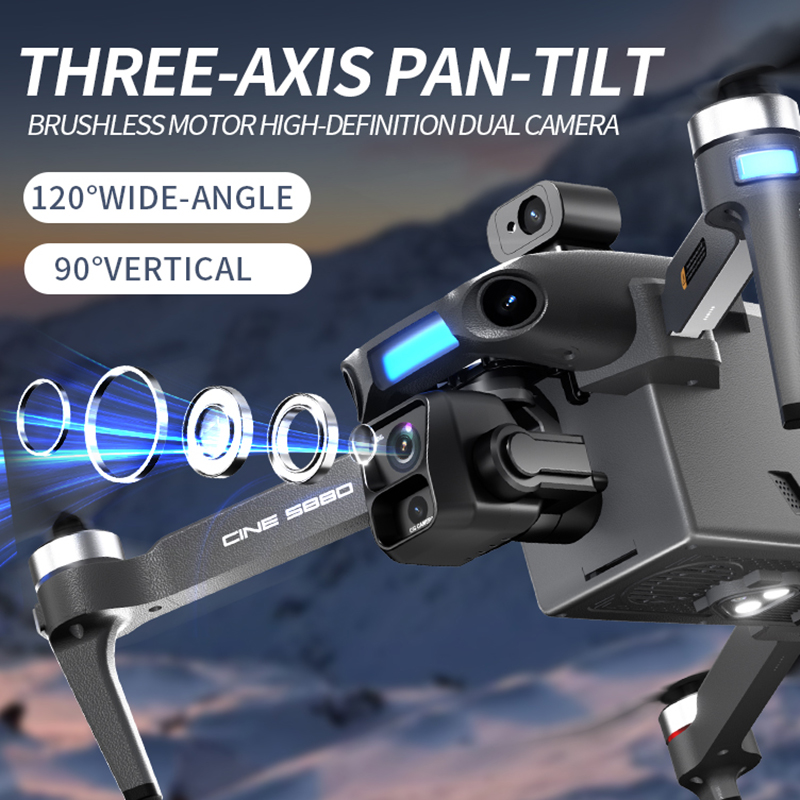 2026 Yeni 8K Çift Kameralı Dro - Drone Camera Mount incelemesi ve fiyatı