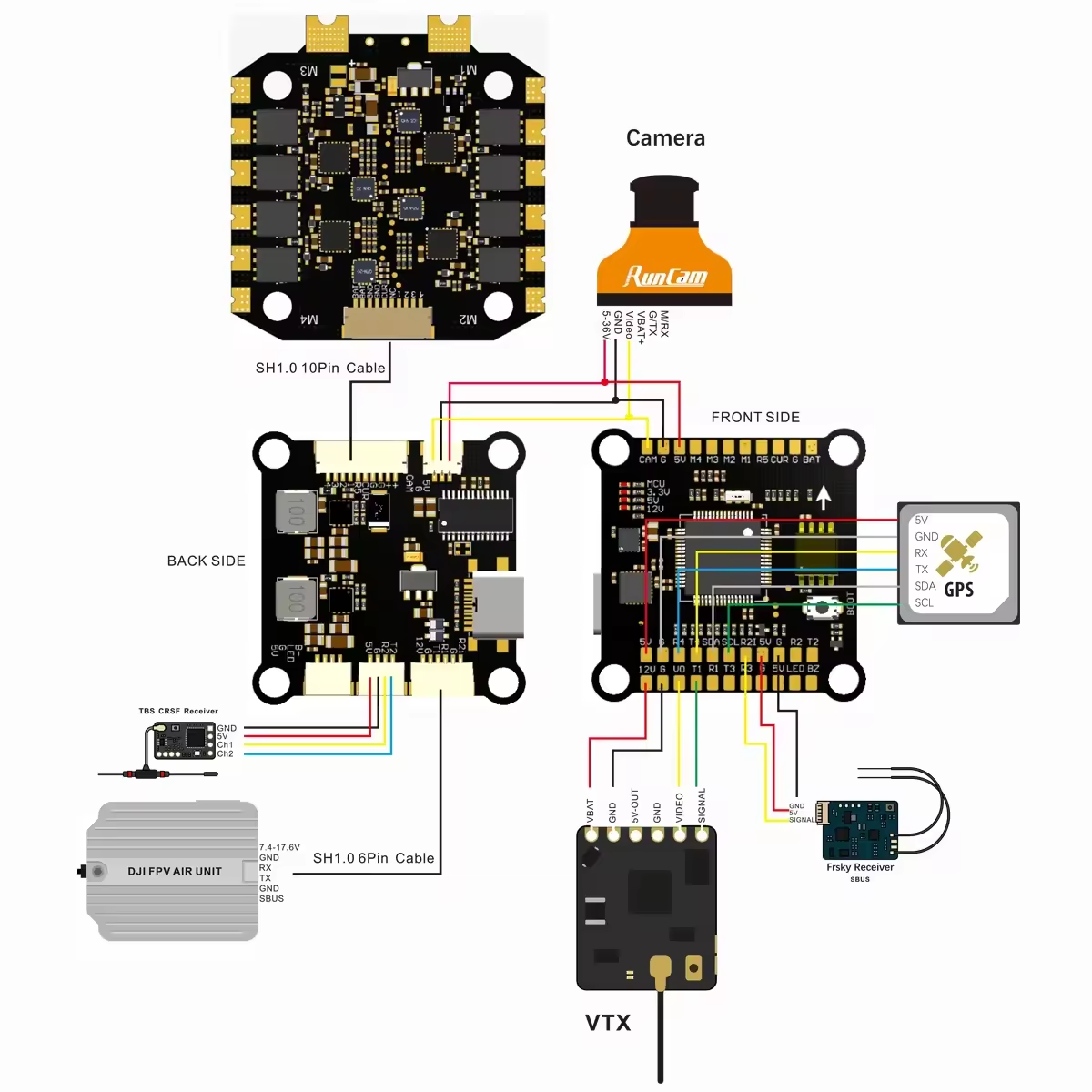 F405 F722 F7 F4 Uçuş Kontrol C - Betaflight Fc F7 incelemesi ve fiyatı